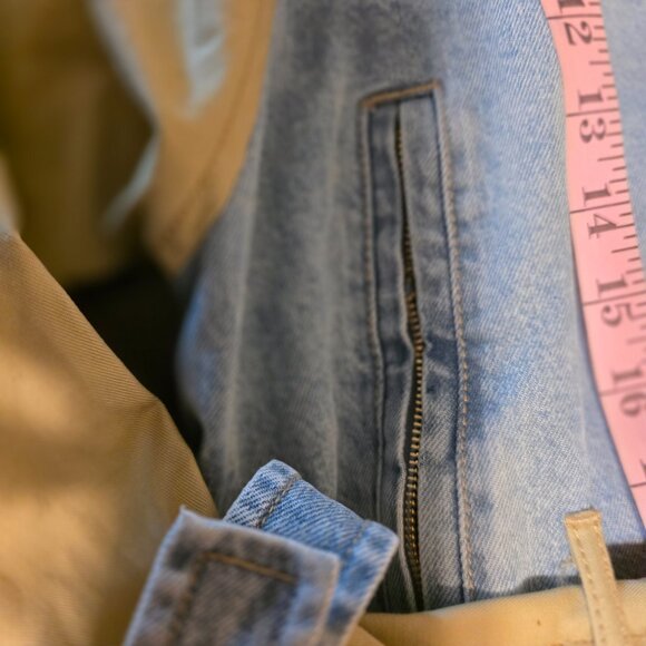 Do by Dee Ocleppo Julia Mixed Media Trench Coat NWT XL- All buttons removed - Picture 8 of 16